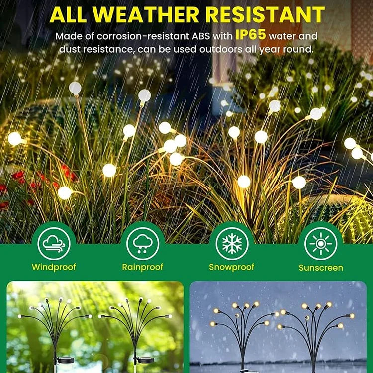 Solar Powered Firefly Light