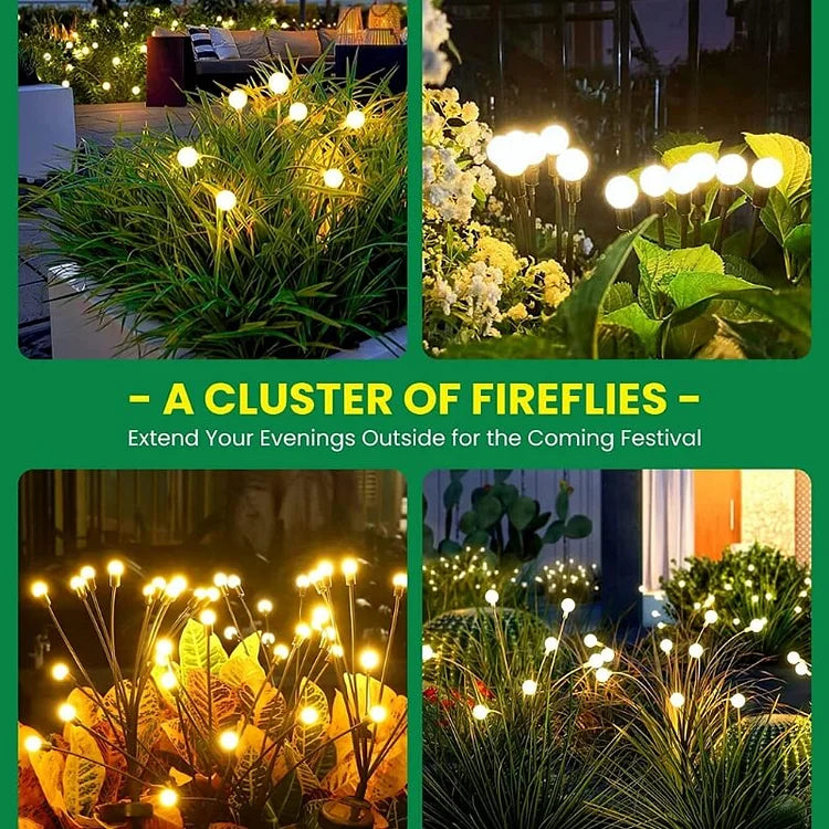 Solar Powered Firefly Light