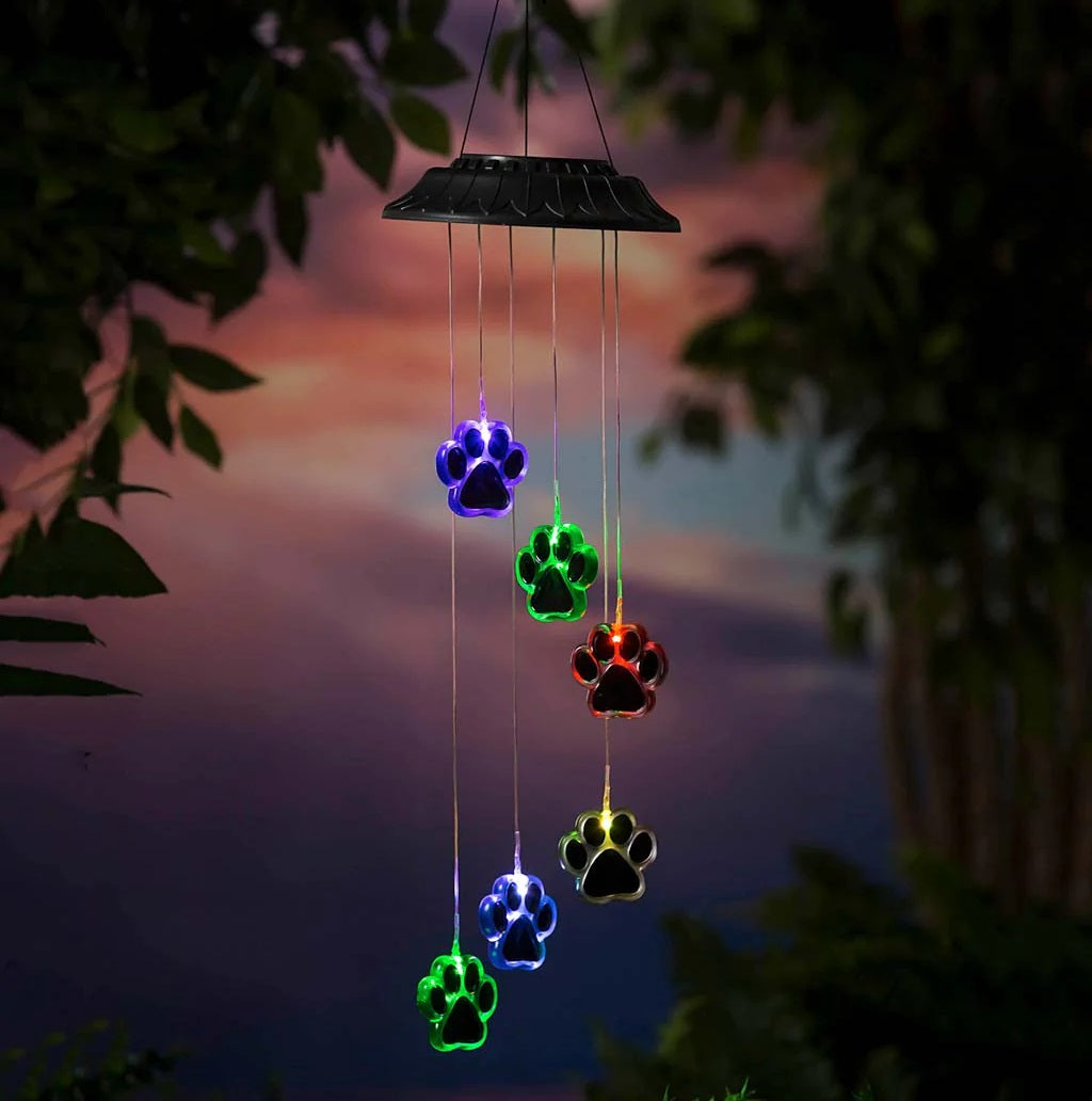 2022 Solar Powered Wind Chimes Lights