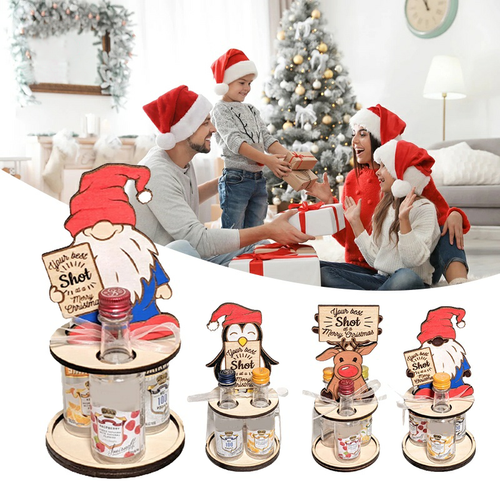 ✨Christmas mini wine bottle holder