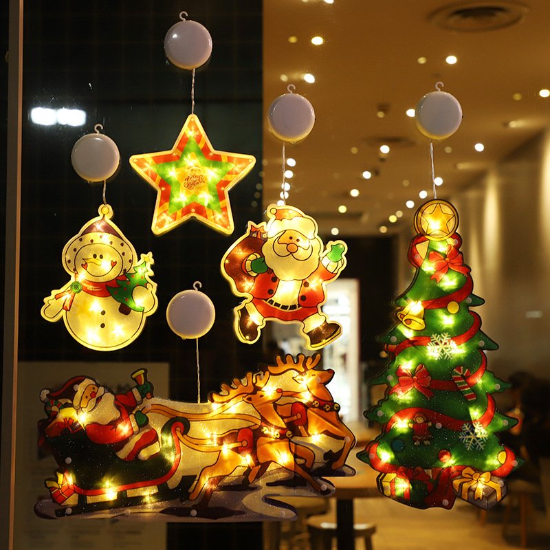 Christmas Window Tree Lights