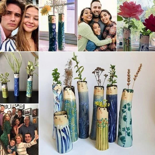 💐-Spring Family Bud Vases