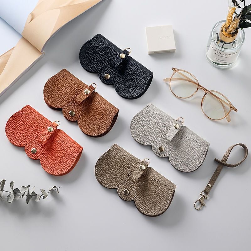 ✨Soft Leather Sunglasses Bag