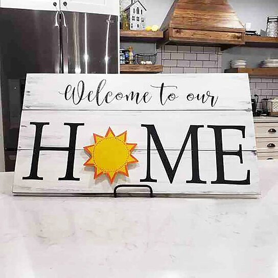 Family Sign With 7 Interchangeable Pieces 🌟 🌟