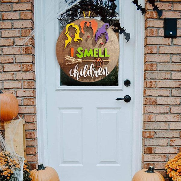 I Smell Children（Hocus Pocus Door Hanger）