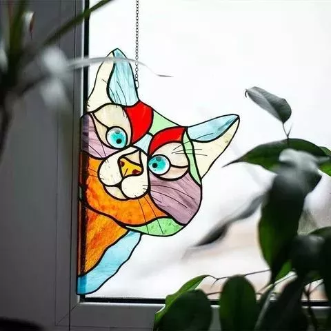 Great Black Friday Sale🔥-Peeking Cat Window Hanger