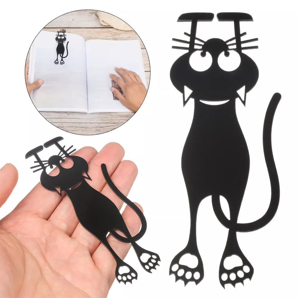 😹Curious Cat Bookmark- Locate Reading Progress With Cute Cat Paws🐾