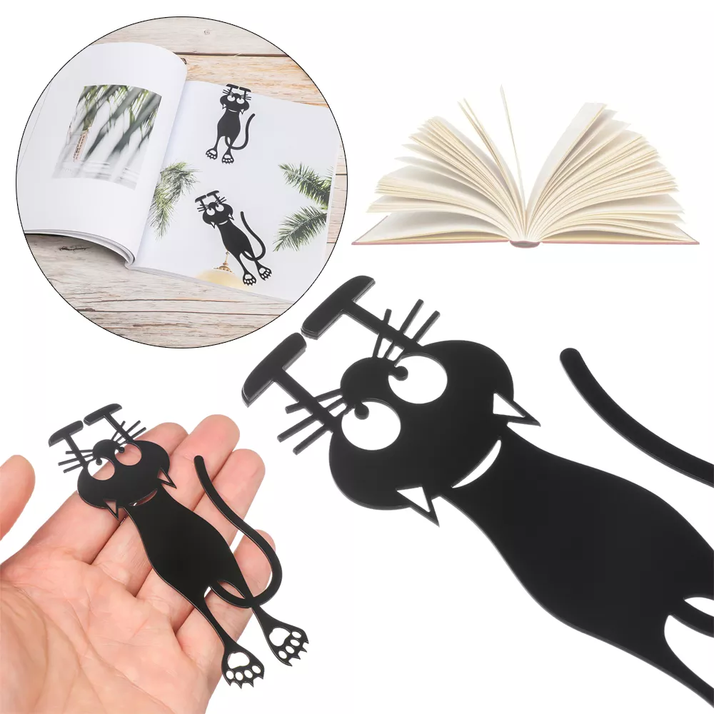 😹Curious Cat Bookmark- Locate Reading Progress With Cute Cat Paws🐾