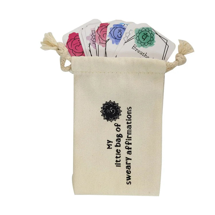 🎅Christmas Pre Sale🔥-Funny Affirmation Card Gift With Storage Pouch🎁