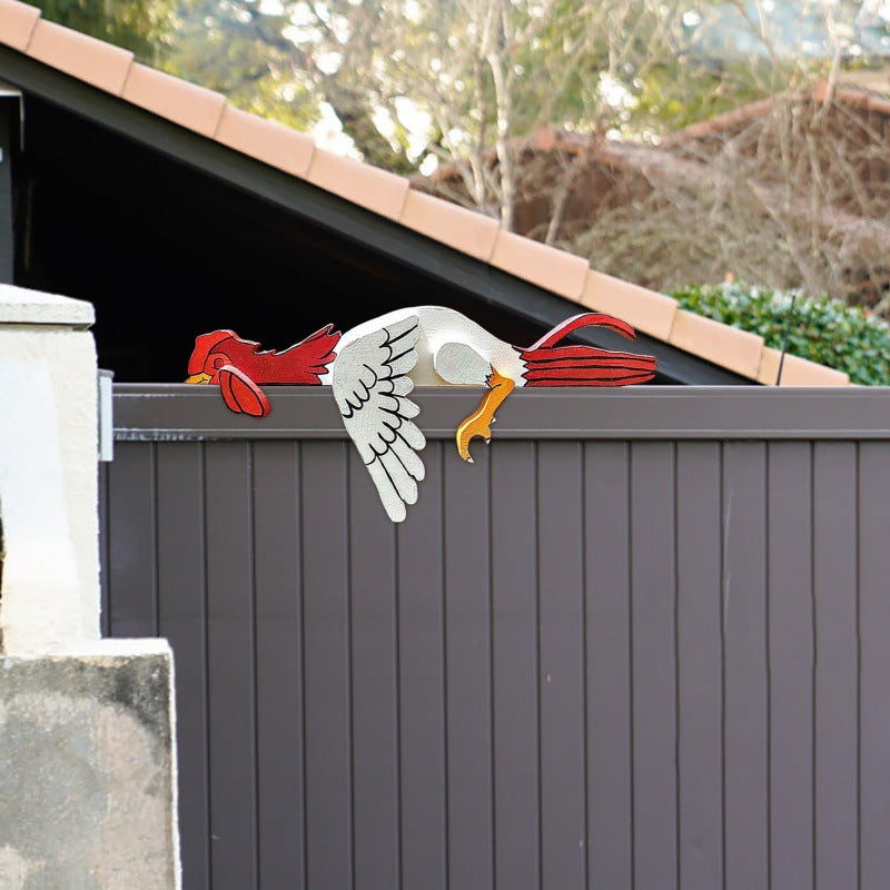 Funny Sculptures-Unique Chicken Decoration