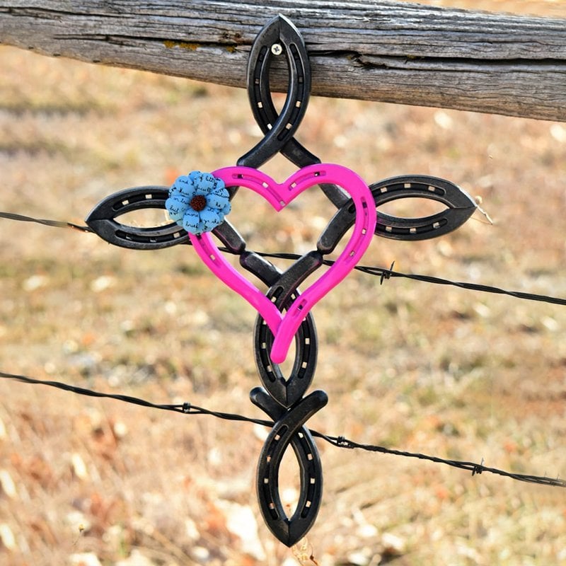 🔥Last Day 70% OFF🔥Natural Horsehsoe Cross with Heart - BUY 2 FREE SHIPPING