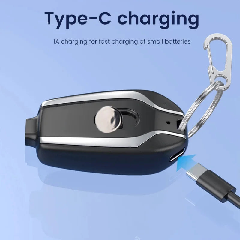 Portable Keychain Emergency Power Bank 1500mAh(50% OFF Last Day!!!)