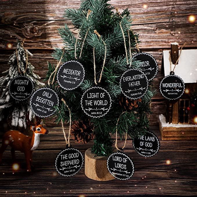 Names of Jesus Christ Ornaments