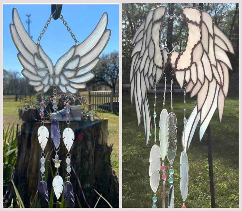 Angel Wings Wind Chimes