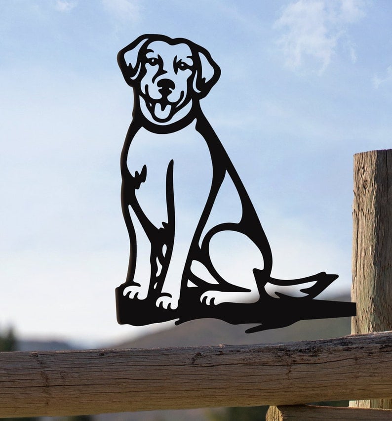 🐶Metal Dog Silhouette Puppy -  Home & Garden Decor