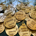 Names of Jesus Christ Ornaments