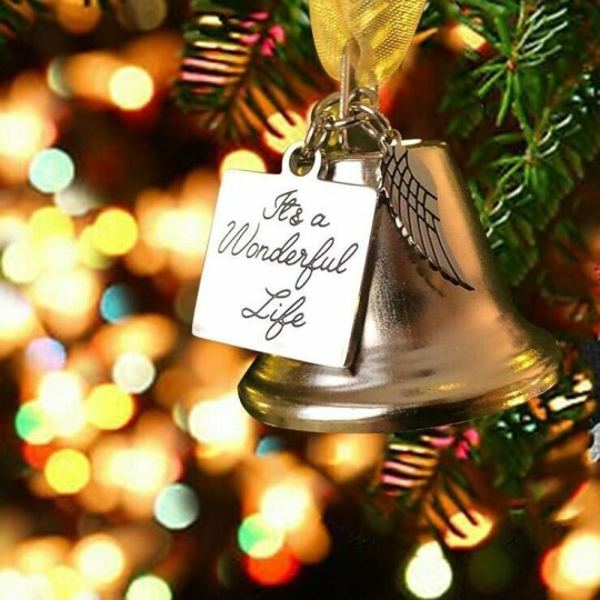 Angel Wings Bell--Memorial Christmas Gift