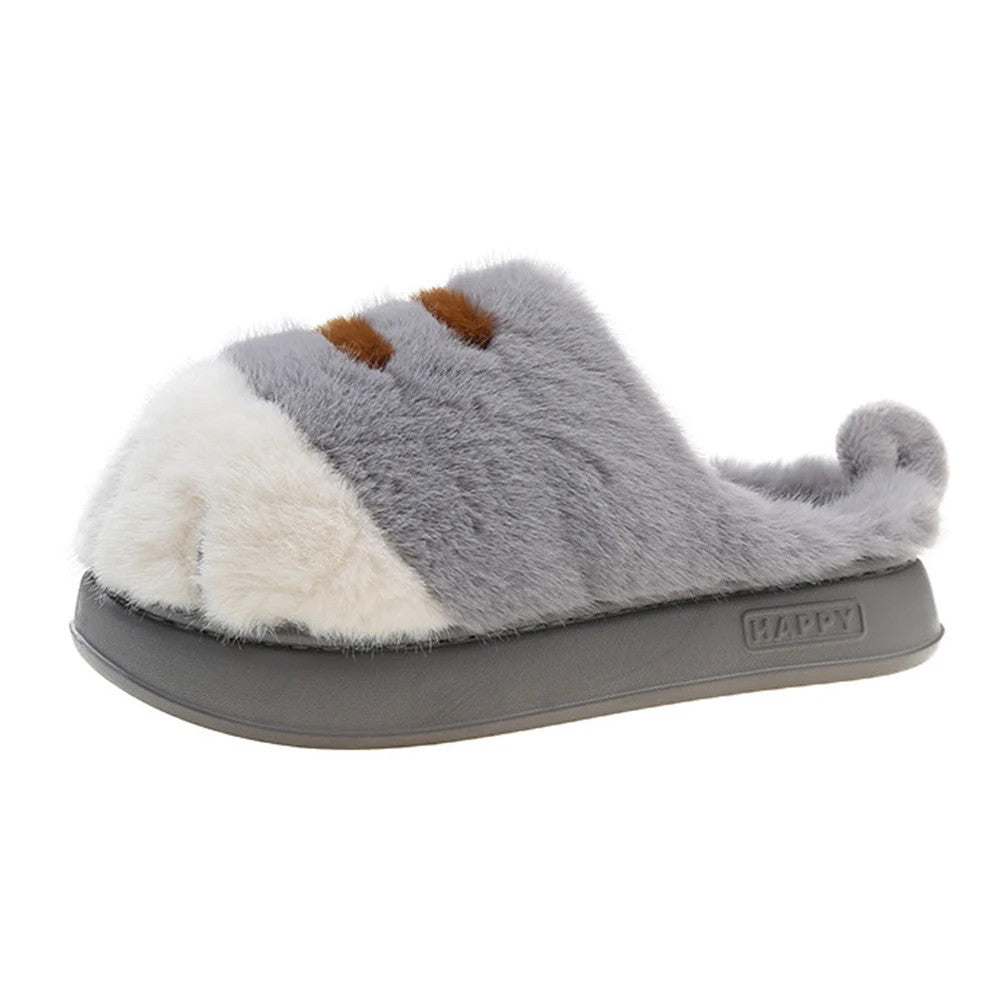 2024 New Cute Cat Paw Slippers