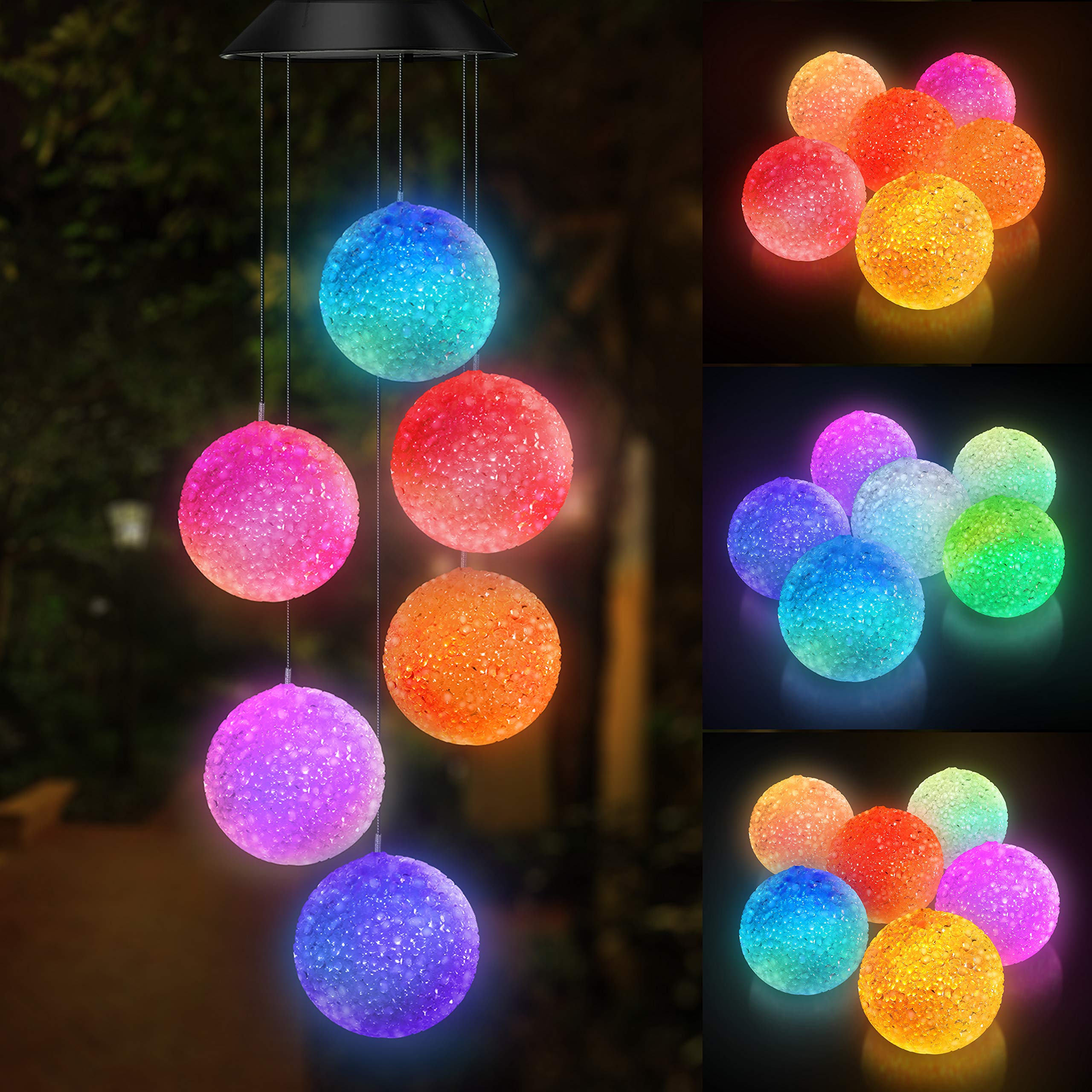 2022 Solar Powered Wind Chimes Lights