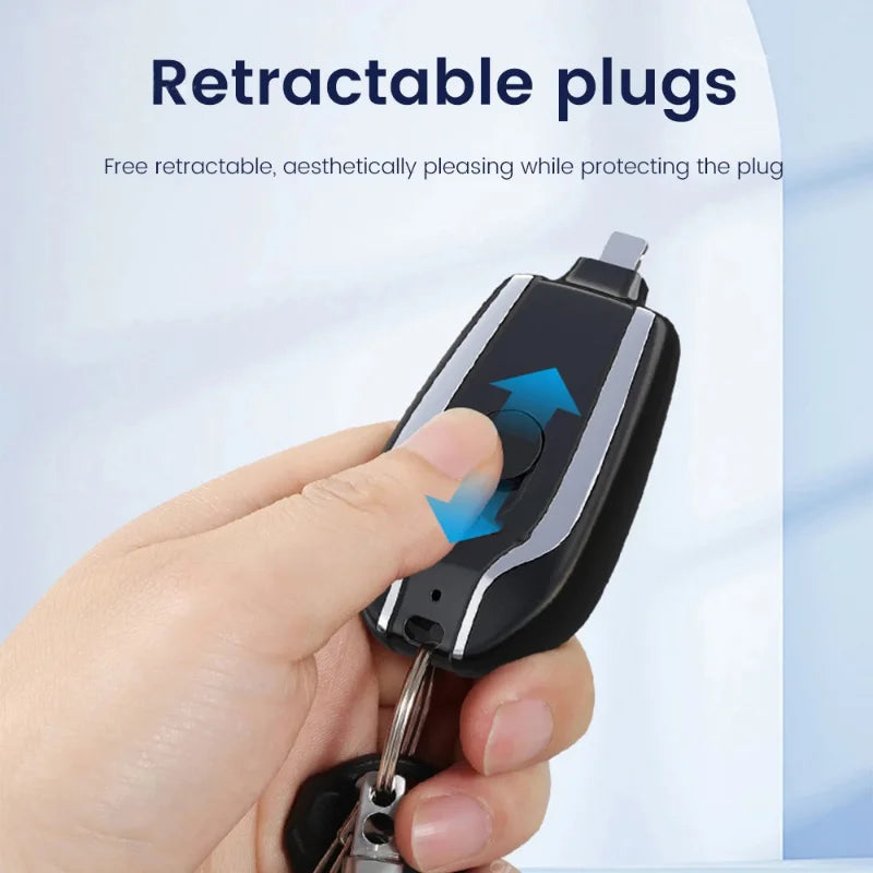 Portable Keychain Emergency Power Bank 1500mAh(50% OFF Last Day!!!)