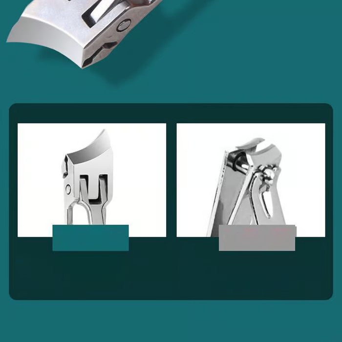 Wide Jaw Opening Anti-Splash Slanted Nail Clipper(50% OFF!!!)