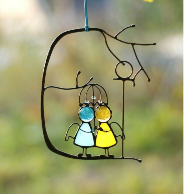 Suncatcher Stained Art Window Hangings