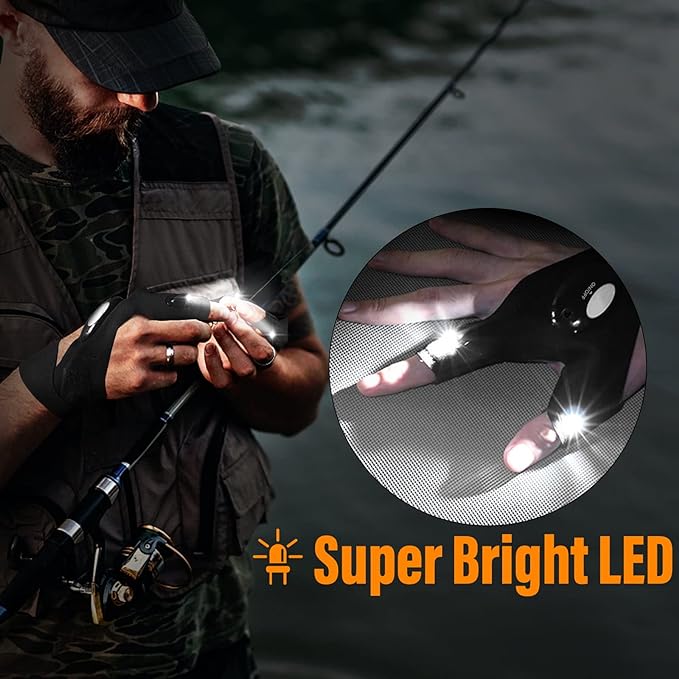 LED Flashlight Waterproof Gloves(50% OFF Last Day!!!)