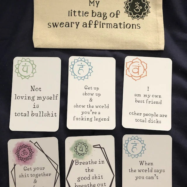 🎅Christmas Pre Sale🔥-Funny Affirmation Card Gift With Storage Pouch🎁