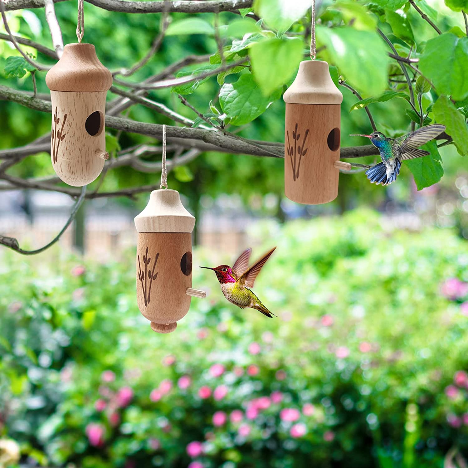Last Day 70%OFF -Wooden Hummingbird House-Gift for Nature Lovers