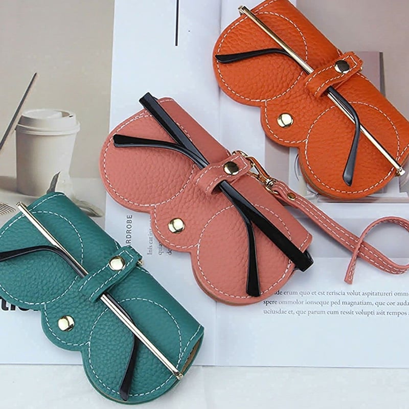 ✨Soft Leather Sunglasses Bag