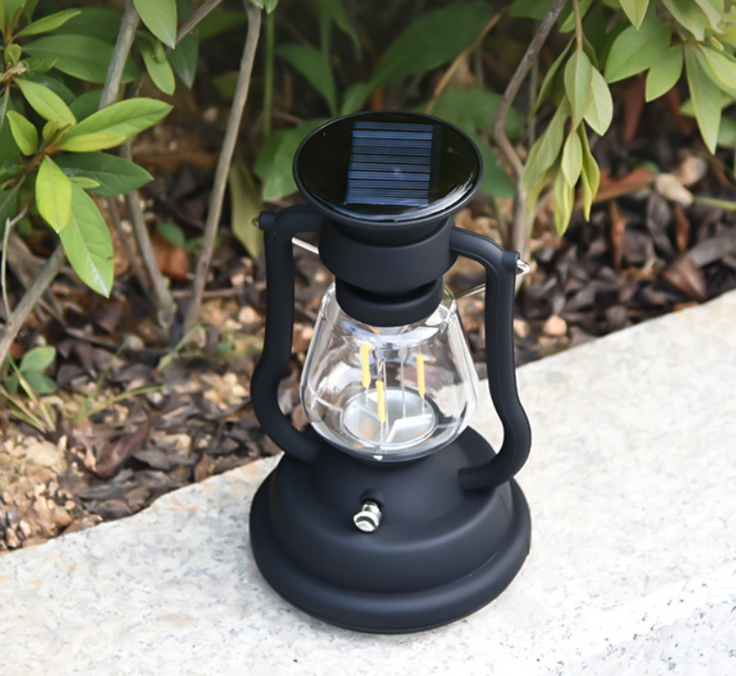 Vintage LED Solar And Hand Crank Lamp(50% OFF today!!!)