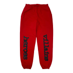 Metro Boomin Heroes & Villains LA Exclusive Sweatpants Red SP5der328