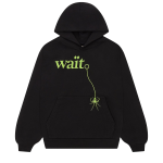 Wait Hoodie Black / Green SP5der214