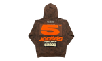 T&F Tree Hooded Sweatshirt Brown / Camo SP5der318 - Image 2