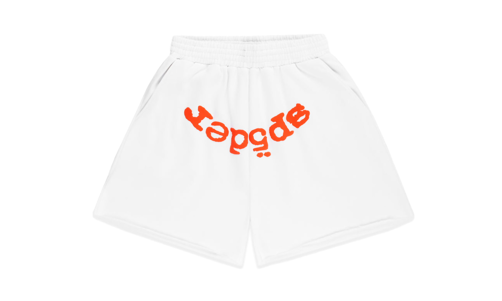 72or05skrernkwe1llblaimq5gha.png OG Web V2 Sweatshorts White/Red SP5der55 - Image 1