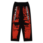 JP5 Moto Sweatpants Black / Red SP5der218