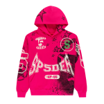 Stencil Hoodie Pink SP5der195