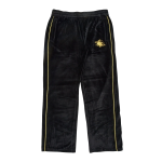 Outline Logo Velour Track Pants Black / Yellow SP5der323