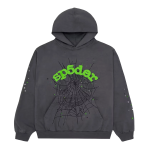 Wait Web Hooded Sweatshirt Slate Grey SP5der321