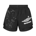 Sp5der Pro Double Layer Short Black M04SH001SPBP