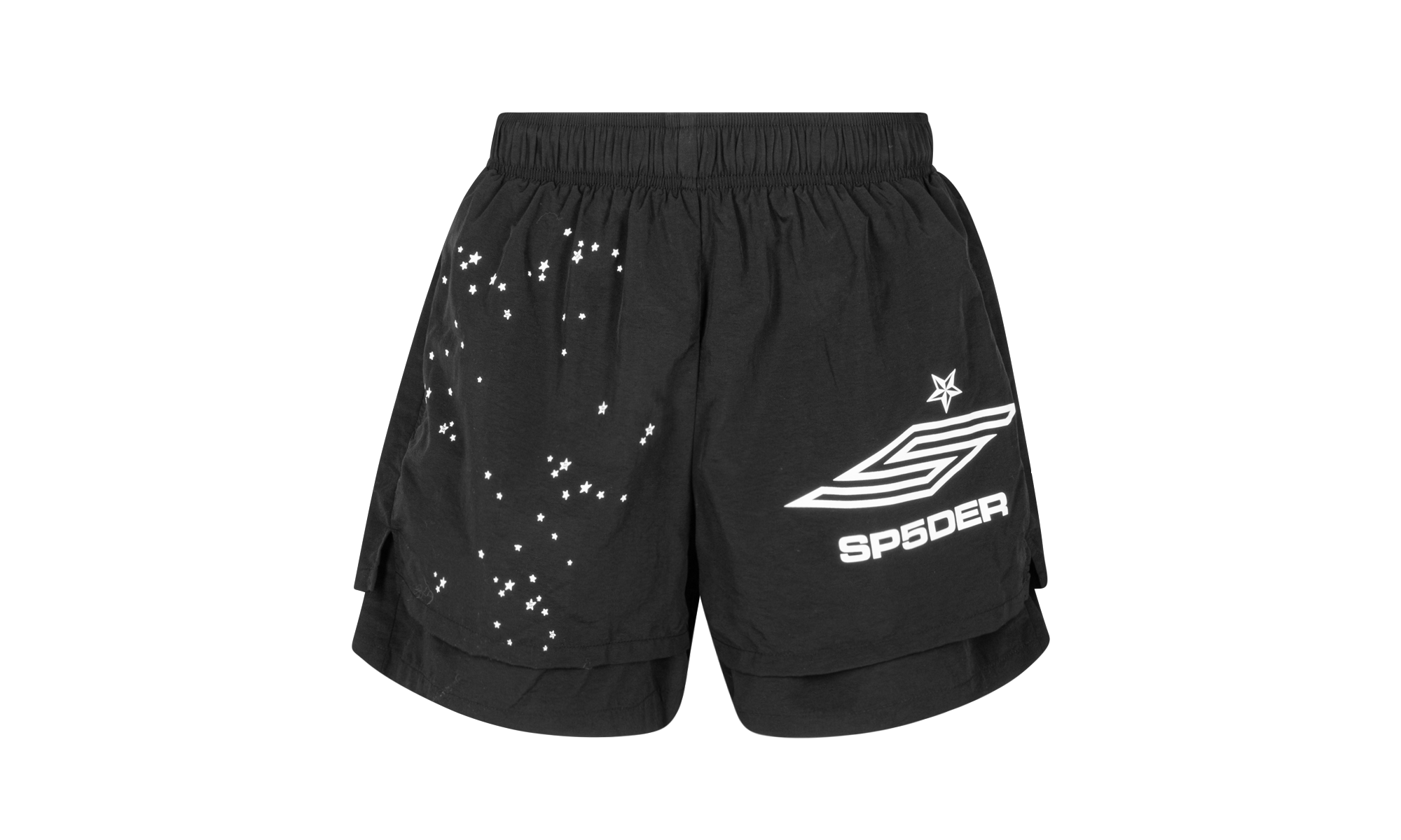 gyrye04aan6murrbor1s7btsxe8g.png Sp5der Pro Double Layer Short Black M04SH001SPBP - Image 1