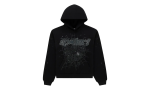 Rhinestone Punk V2 Hoodie Black SP5der337