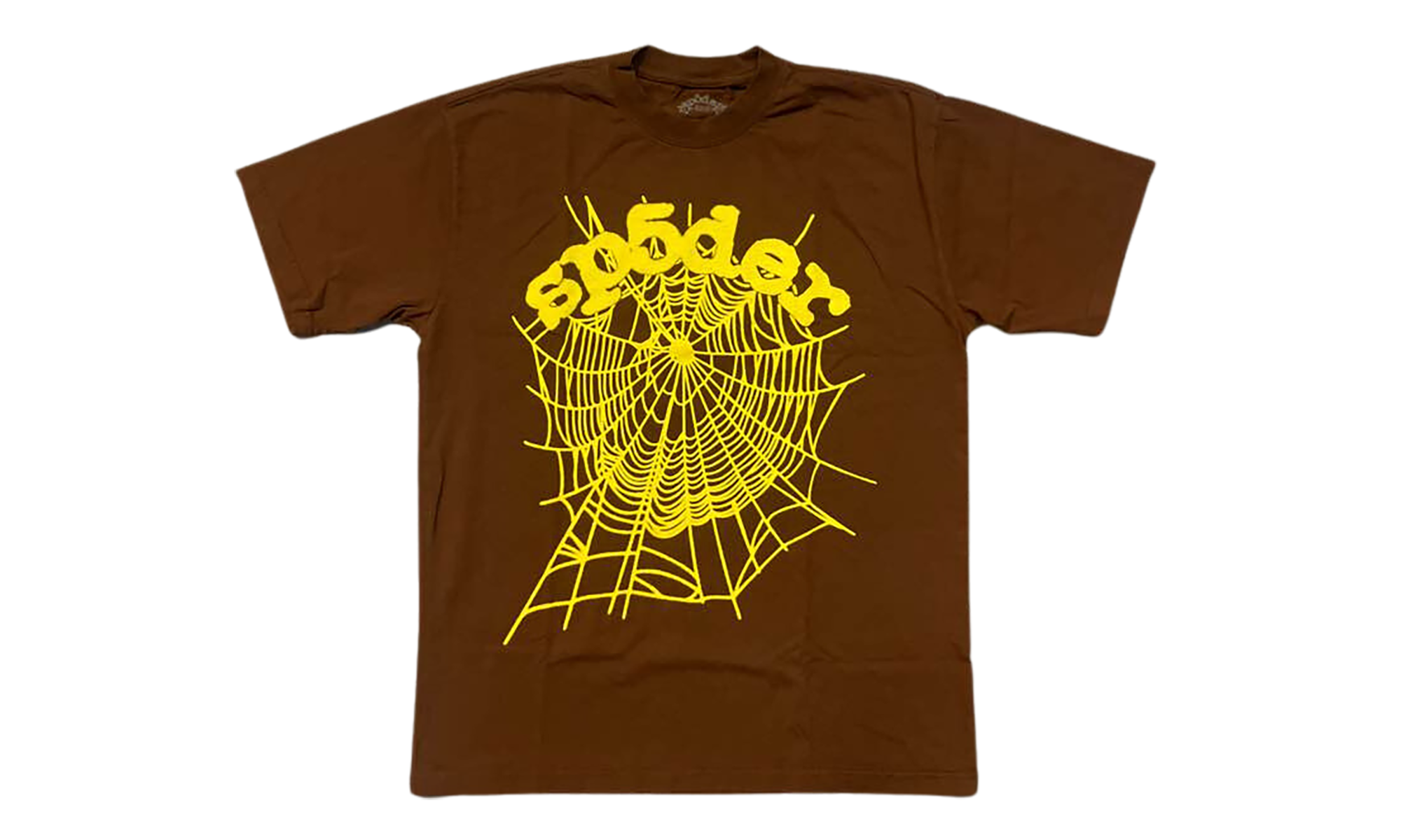 kjvfkwfcqhepmtxtbh9g8yl8jmip.png Web Tee Brown SP5der345 - Image 1