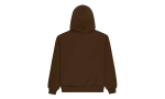 Rhinestone OG Logo Hoodie Brown SP5der304 - Image 2
