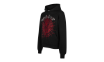 Rhinestone OG Web V2 Hoodie Black SP5der16 - Image 2