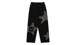 Big Star Wide Leg Sweatpants Black SP5der366