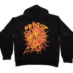 OG WEB V2 HOODIE Black/Orange SP5der302
