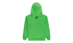 Punk V2 Rhinestone Hoodie Bright Green SP5der208 - Image 2