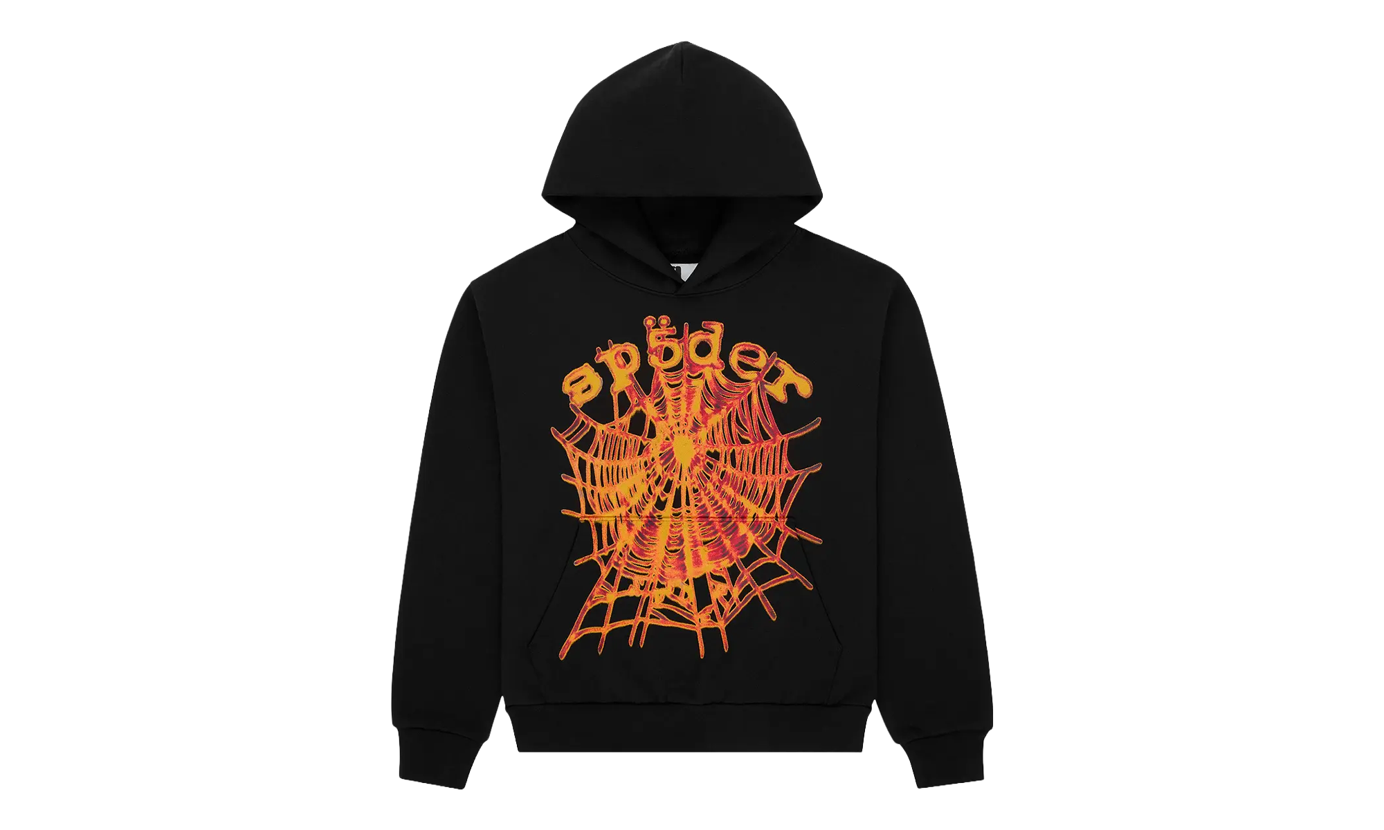 uqyridmmatv6l2stzywm46n7xsty.png OG Logo V2 Hoodie Black / Orange SP5der233 - Image 1