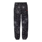 Embroidered AOP Sweatpants Black SP5der175